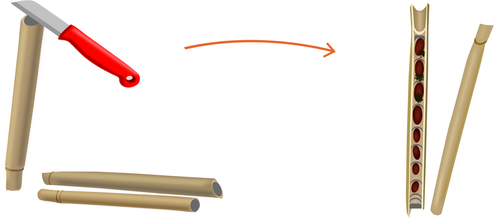 Stengeltjes openmaken