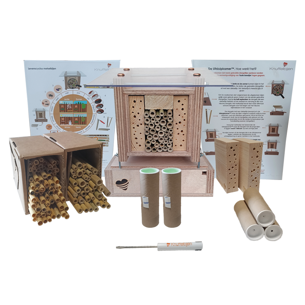 Cadeaupakket wilde bijen met bijenpopulatie 1