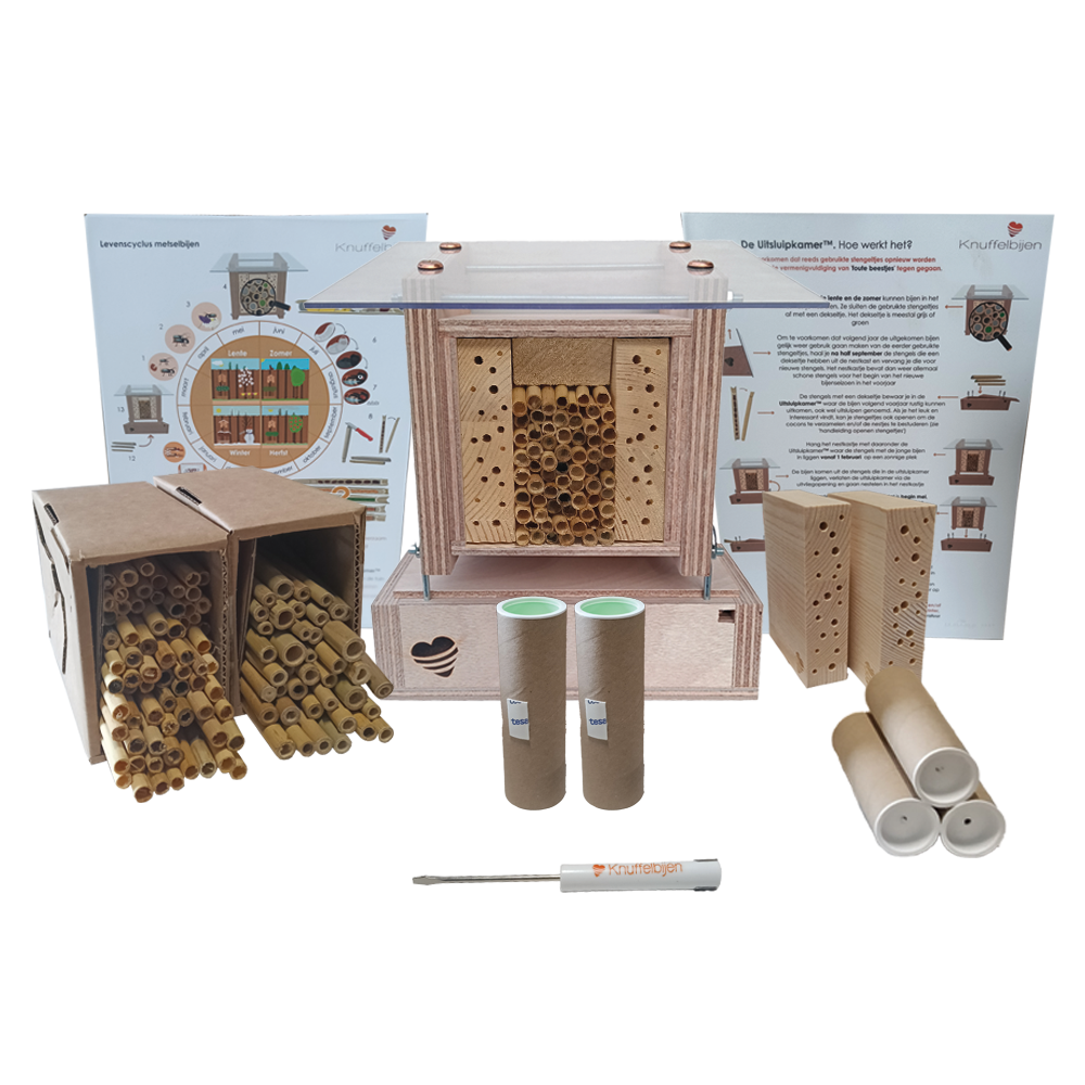 Cadeaupakket wilde bijen met bijenpopulatie 2
